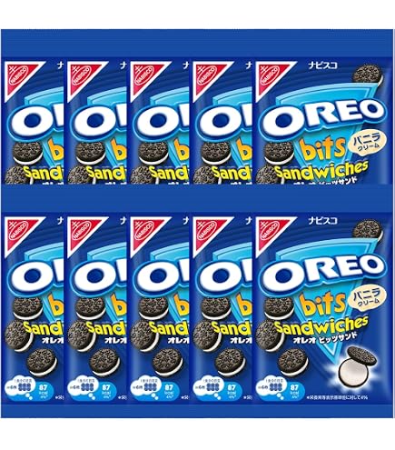 Amazon.co.jp: オレオ 3種アソート（バニラ・チョコ・いちご）×各2箱